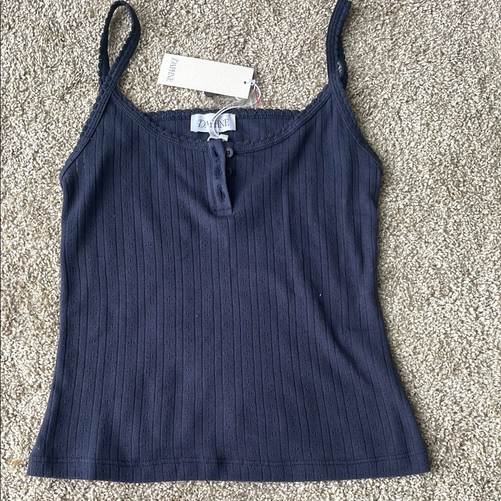 Daphne Navy Blue Cami